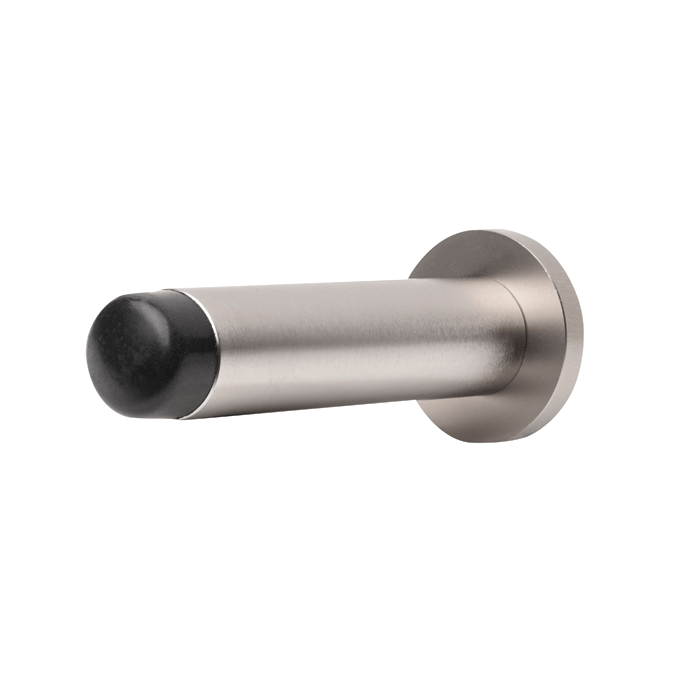 Miles Nelson 404 Door Stop Wall Mount 30mm Satin Anodised