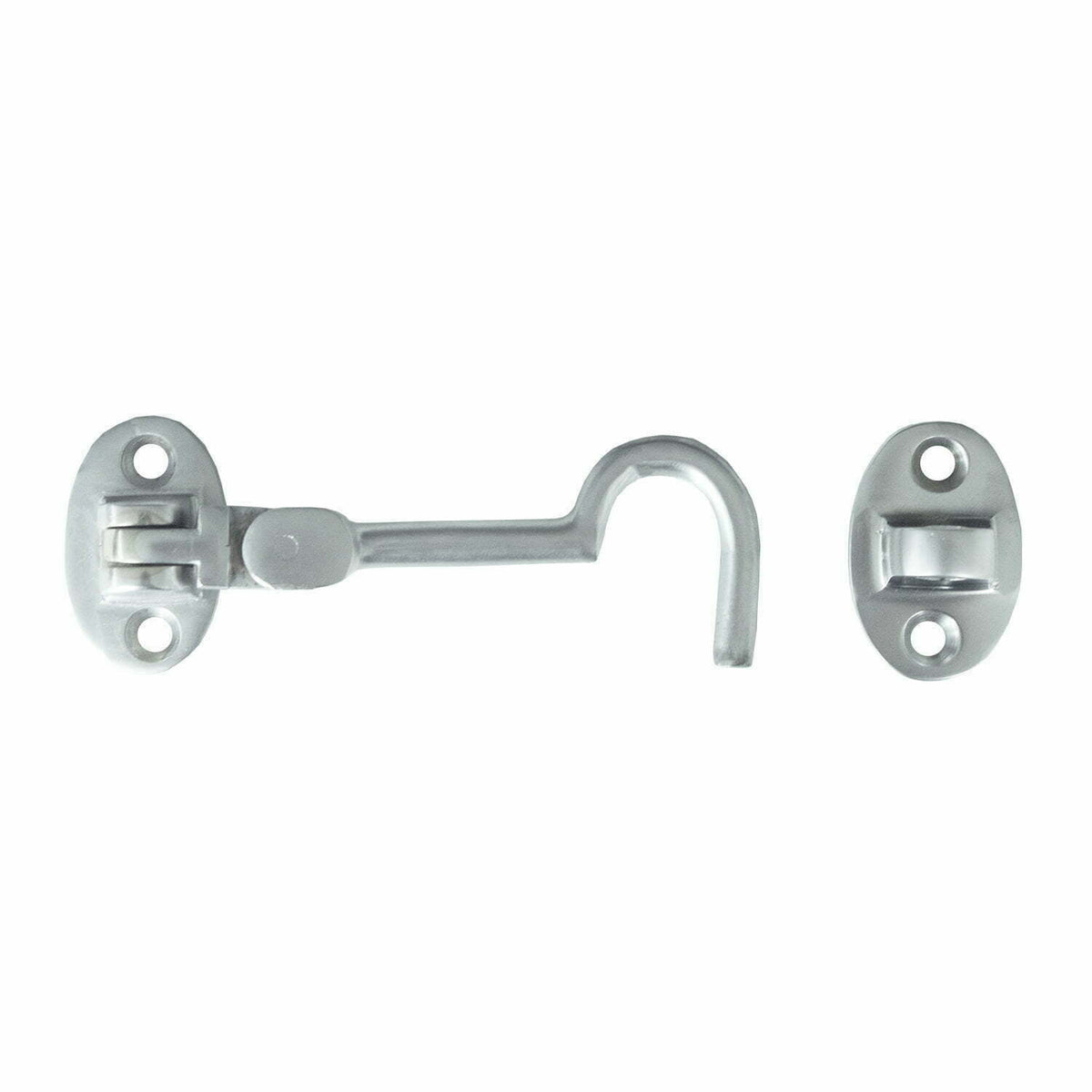 Miles Nelson Cabin Hook 80mm Satin Chrome