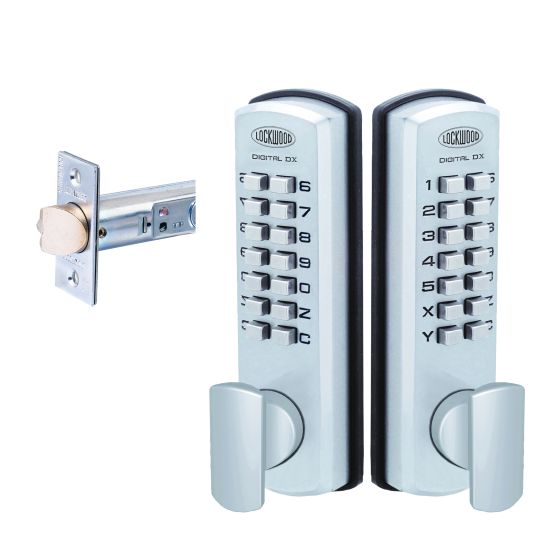 Lockwood 530DX Double Keypad Mechanical Digital Latch Lock