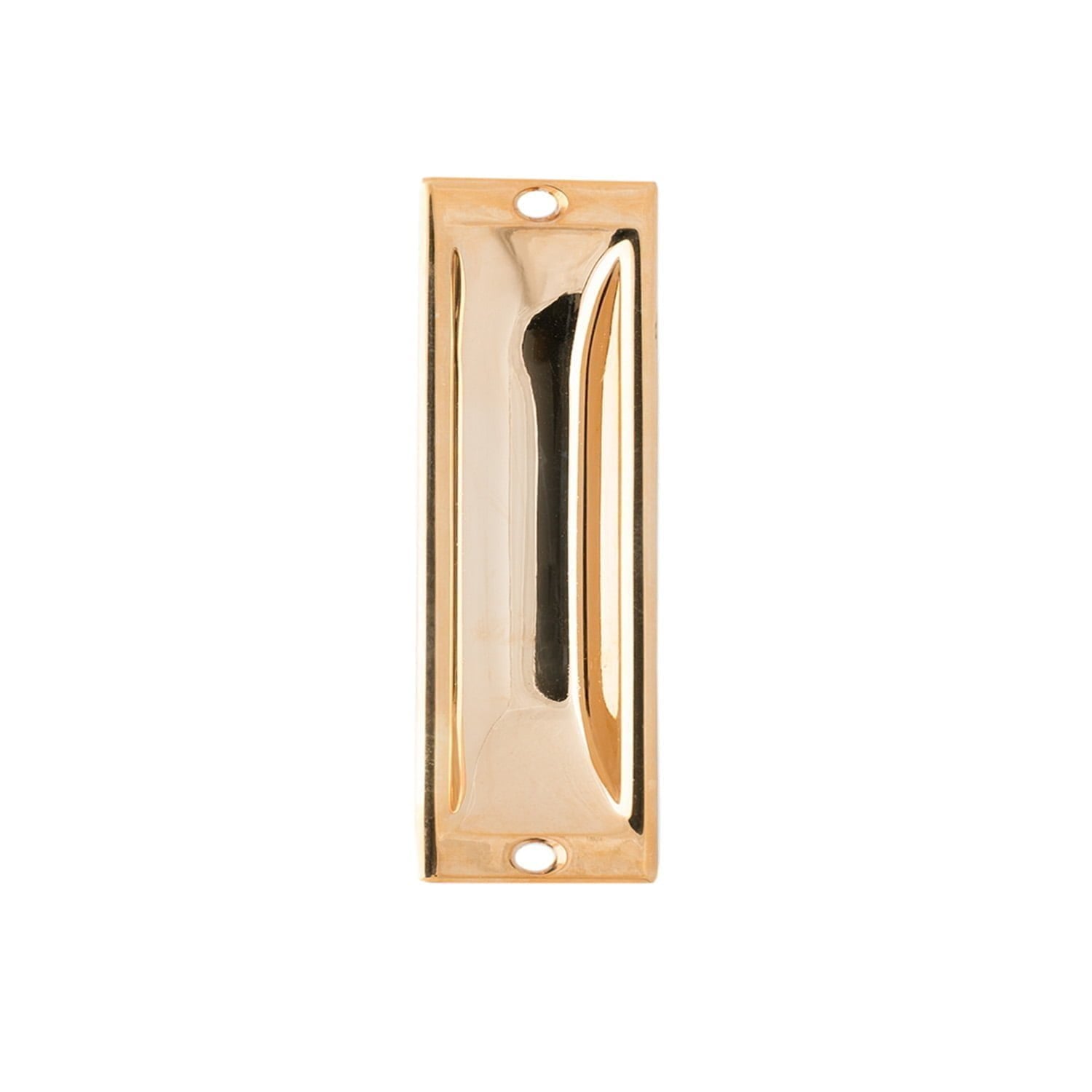 Miles Nelson Flush Pull 100mm x 37mm Goldtone