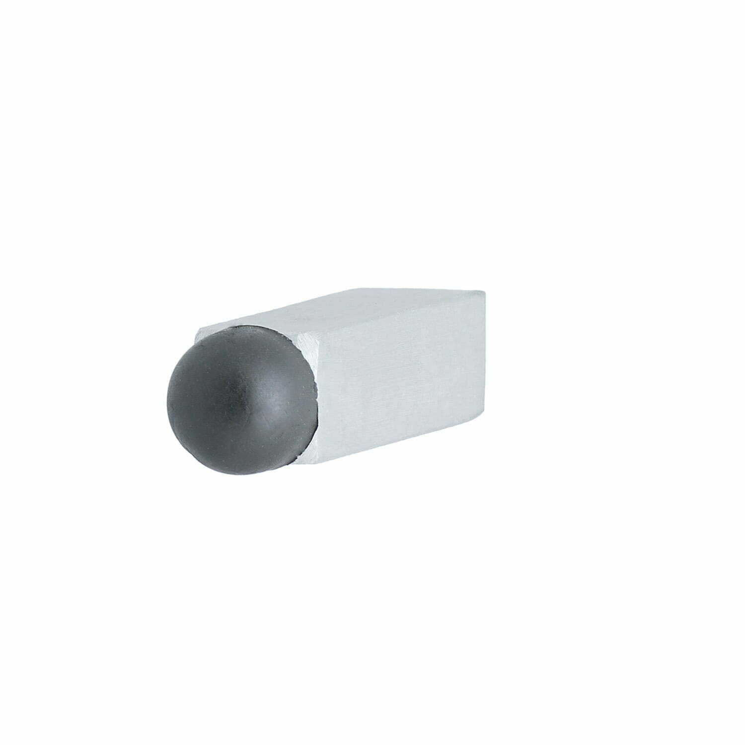 Miles Nelson 232 Door Stop Wall Mount 80mm Satin Chrome