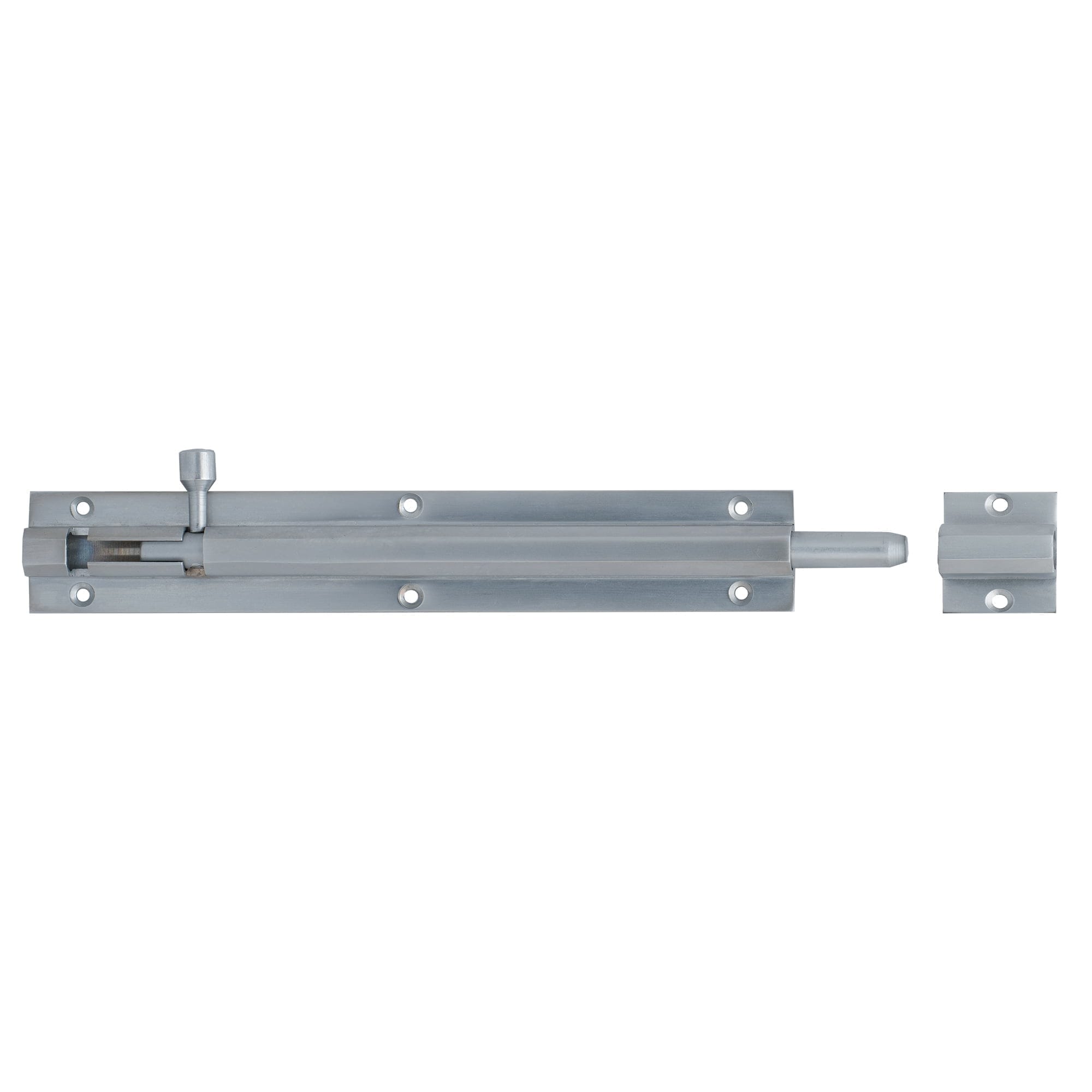Miles Nelson Socket Bolt 10 x 150mm Satin Chrome