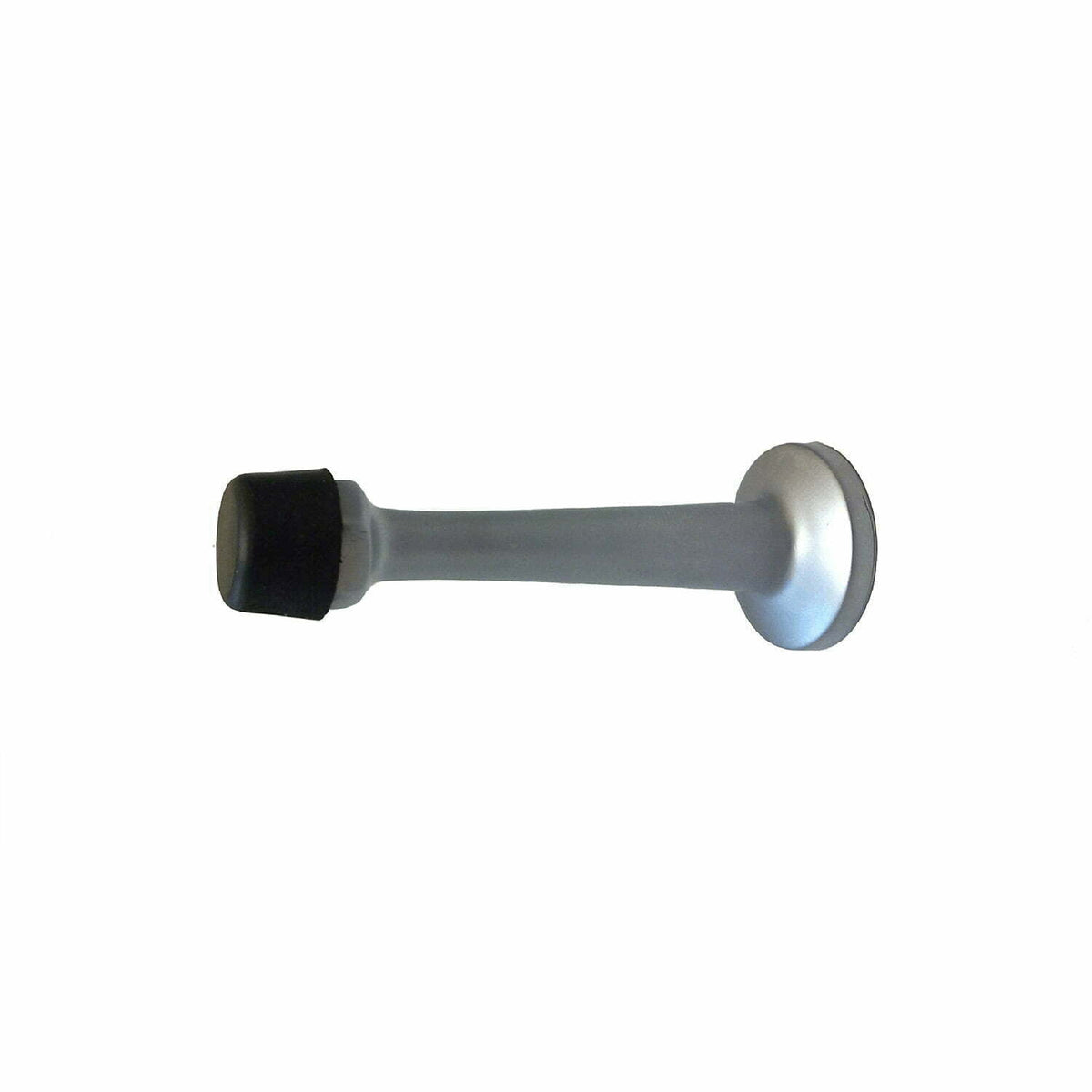 Miles Nelson 400 Door Stop Wall Mount 80mm Satin Chrome