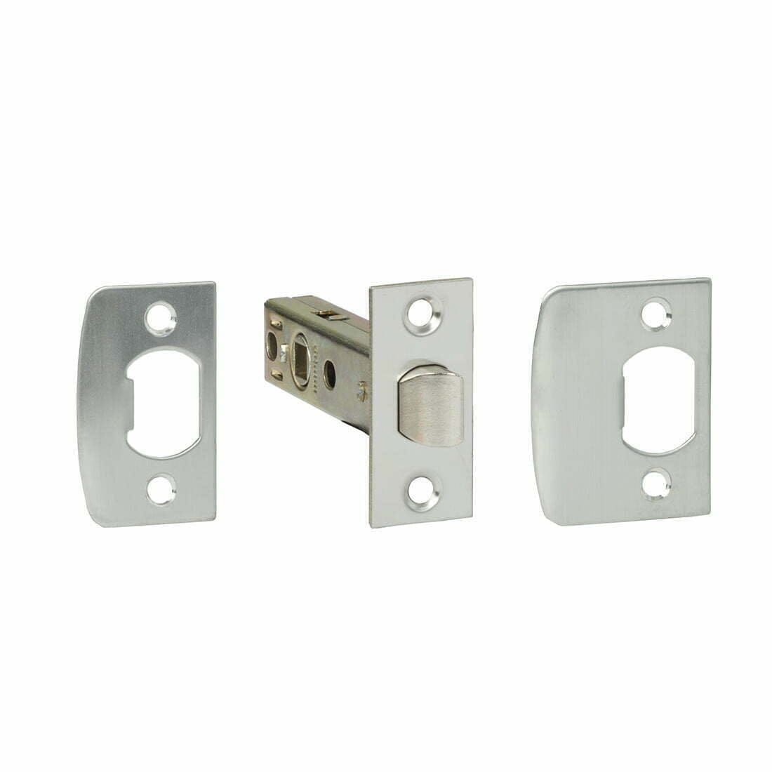 Miles Nelson Milano Tubular Latch Satin Nickel 70mm Backset