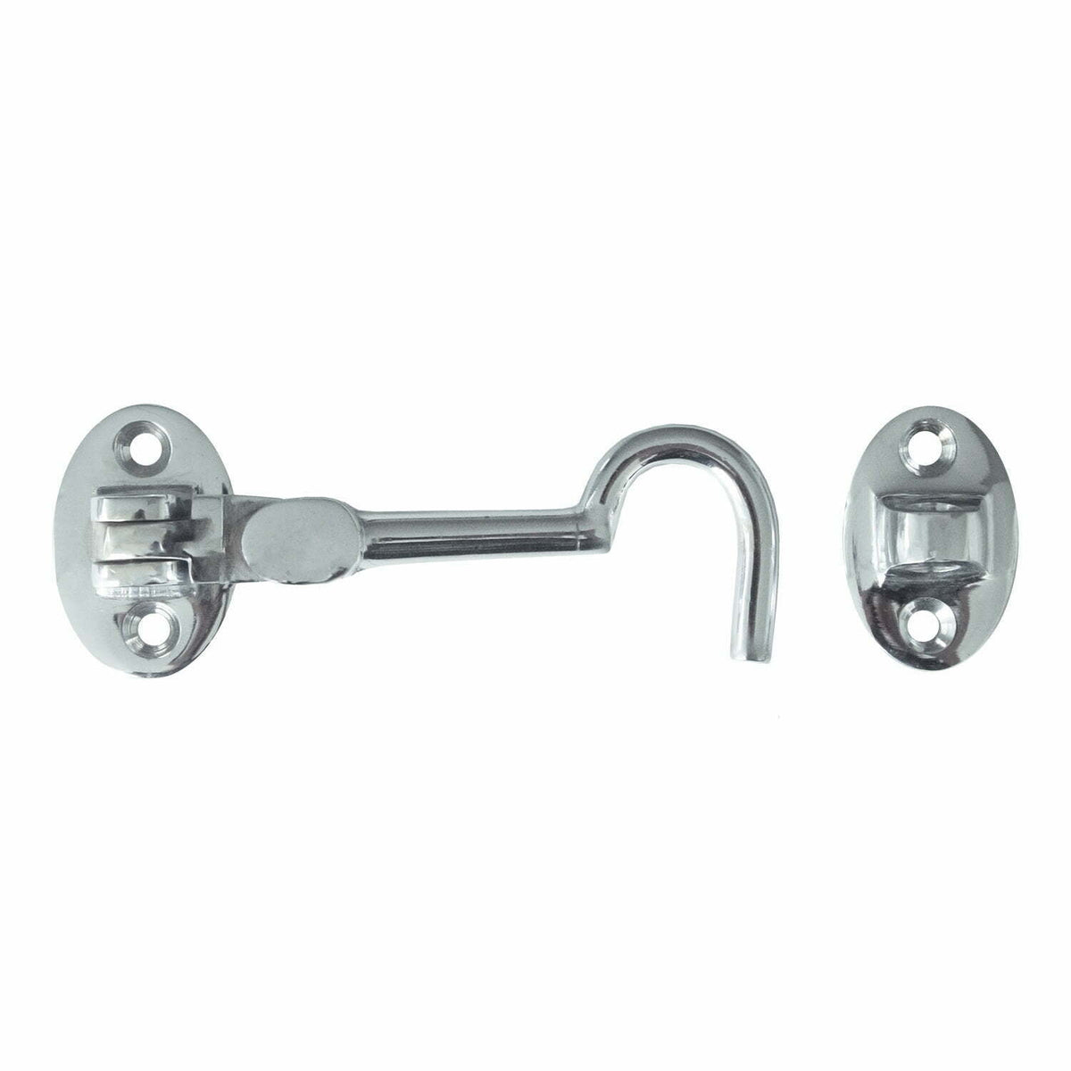 Miles Nelson Cabin Hook 80mm Chrome