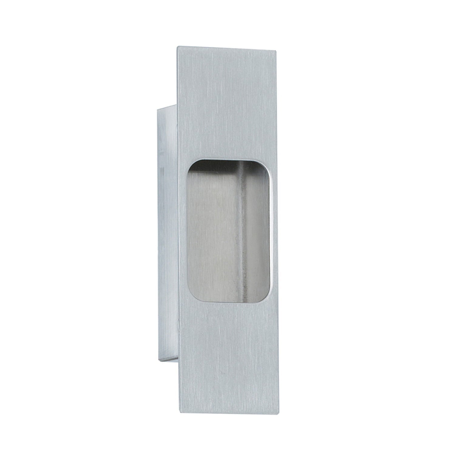Miles Nelson Finger Pull Rectangle Stainless Steel 90mm x 26mm