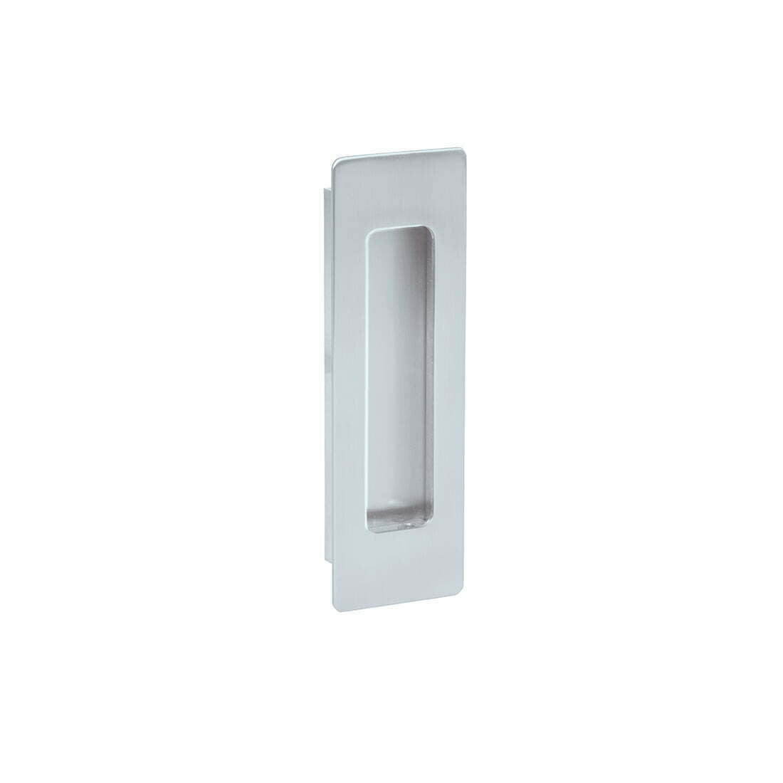 Miles Nelson Flush Pull 126mm X 42mm Satin Chrome