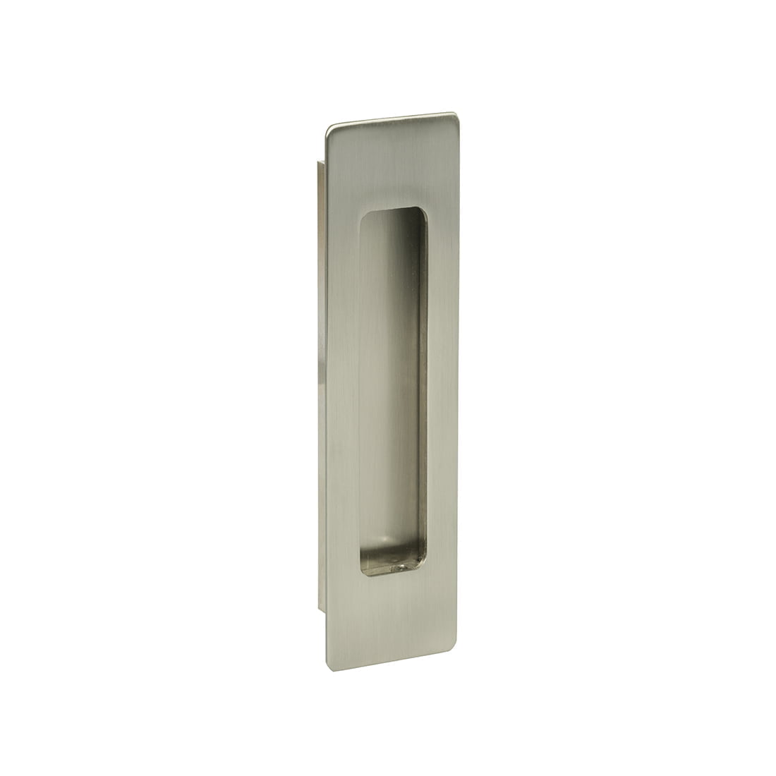 Miles Nelson Flush Pull 126mm X 42mm Satin Nickel