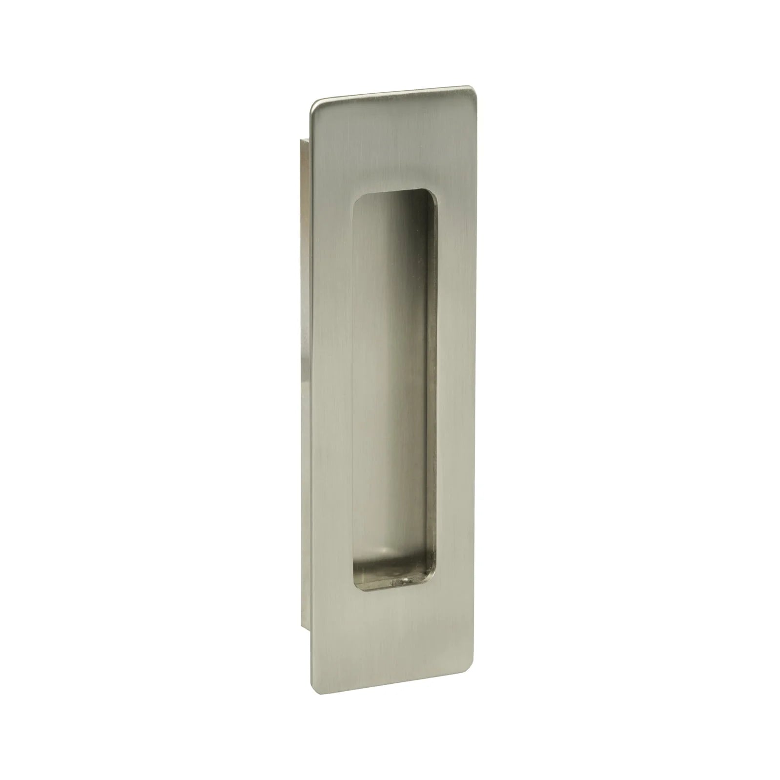 Miles Nelson Flush Pull 158mm X 42mm Satin Nickel