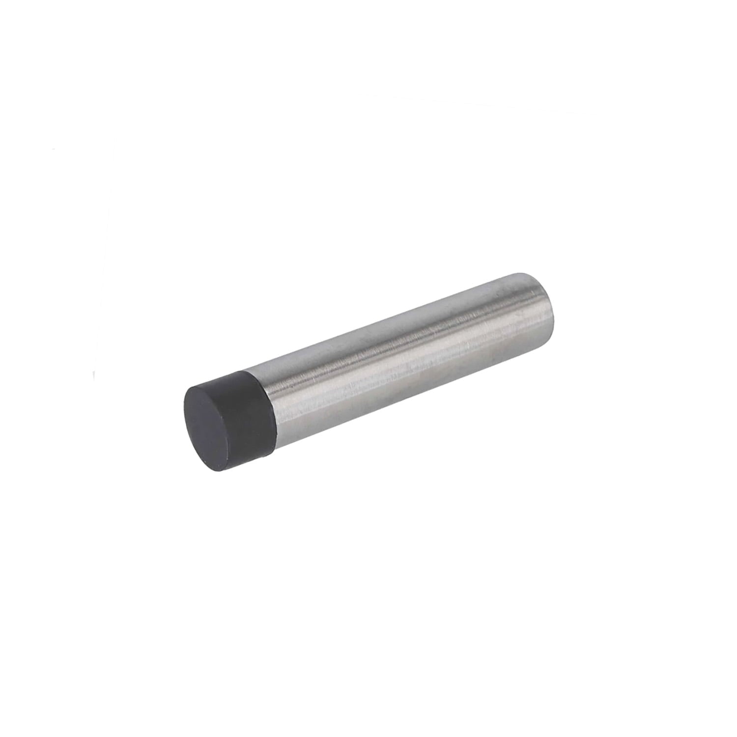 Miles Nelson 804 Door Stop Wall Mount 75mm Satin Nickel
