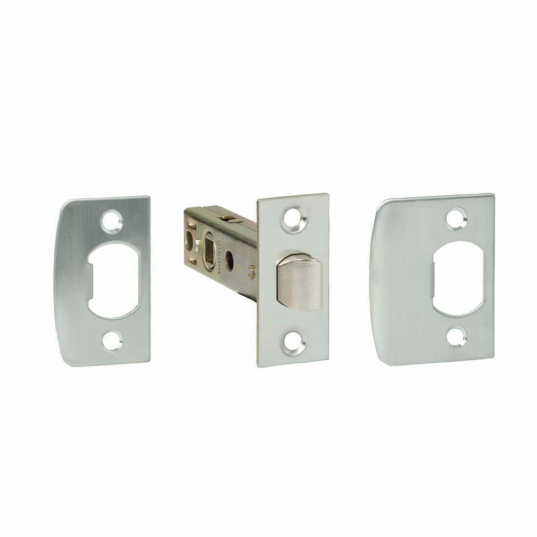 Miles Nelson Milano Tubular Latch Satin Nickel 60mm Backset
